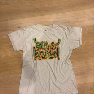 Billie Eilish Graffiti Logo White T-Shirt